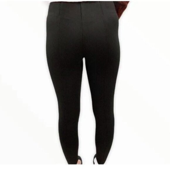 La Seta Pull On Slim Stretch Pants Grey - Picture 2 of 7